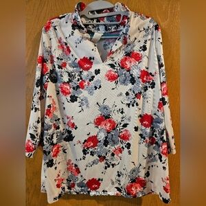 Bend Over Flower Blouse